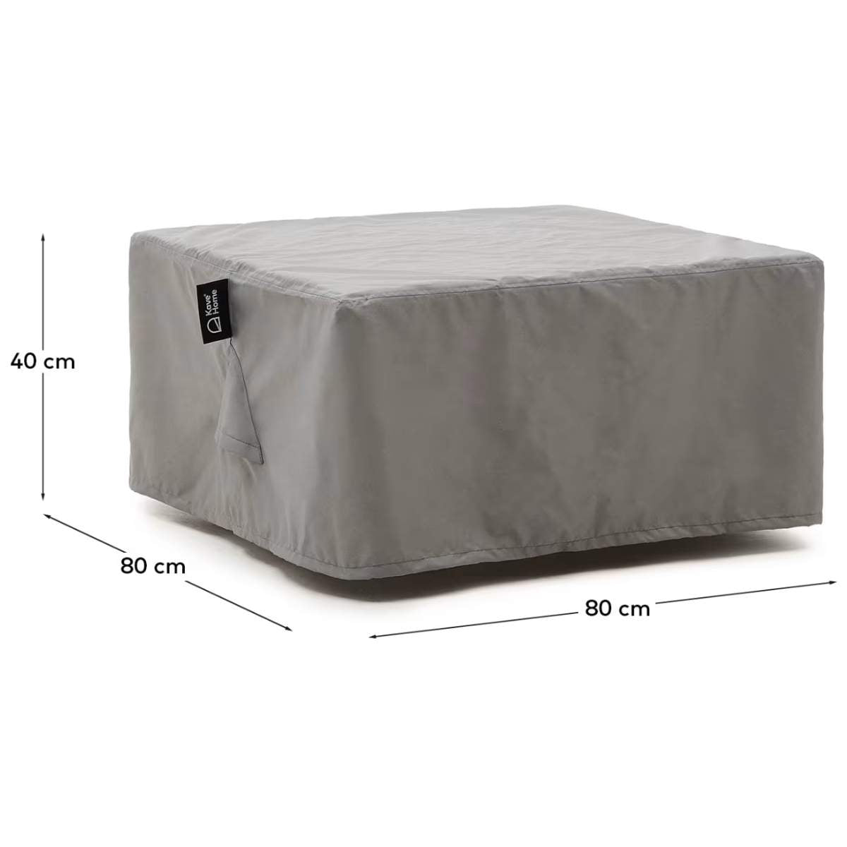 Kave Home Iria protective cover for outdoor furniture max. 80 x 80 cm