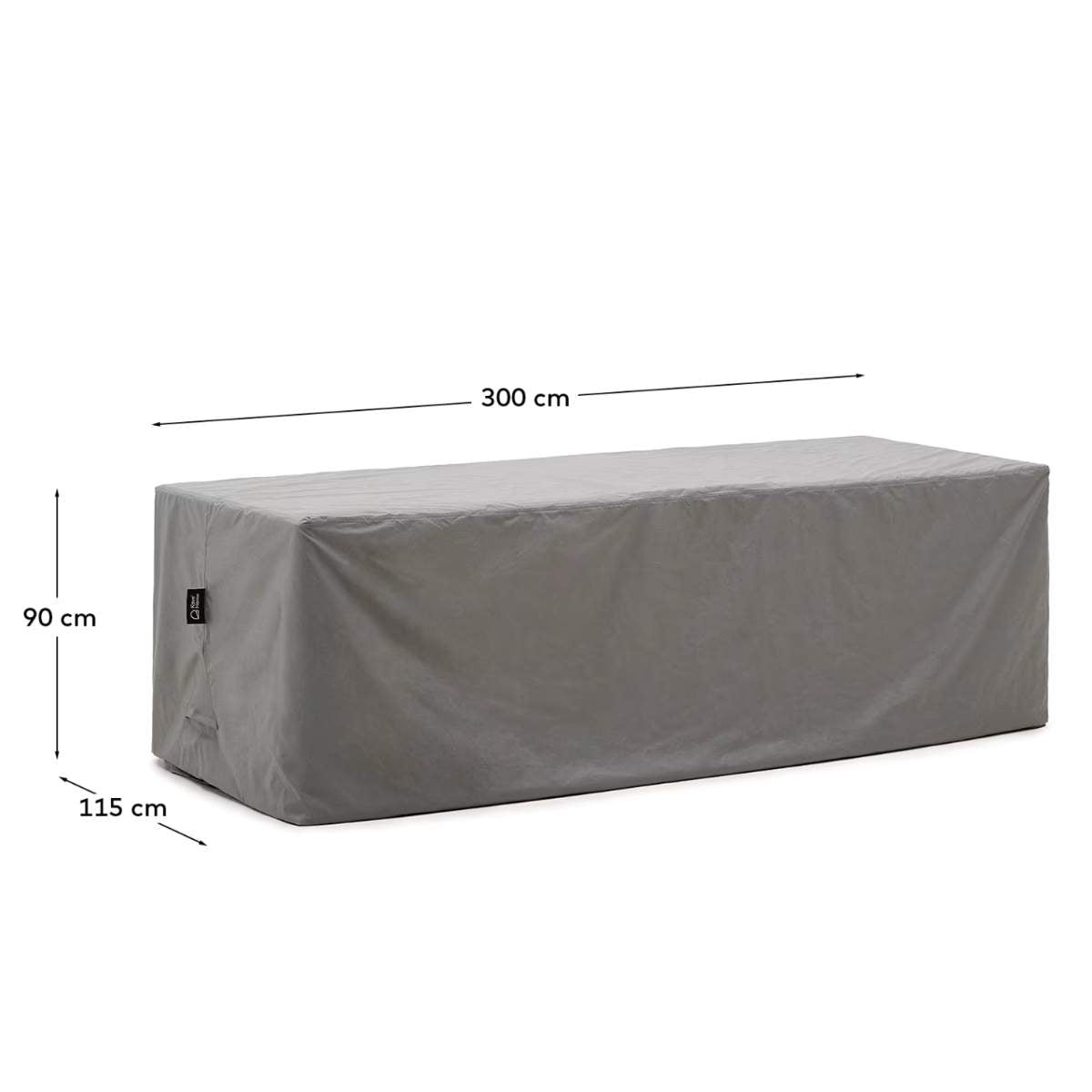 Kave Home Iria protective cover for outdoor furniture max. 300 x 115 cm