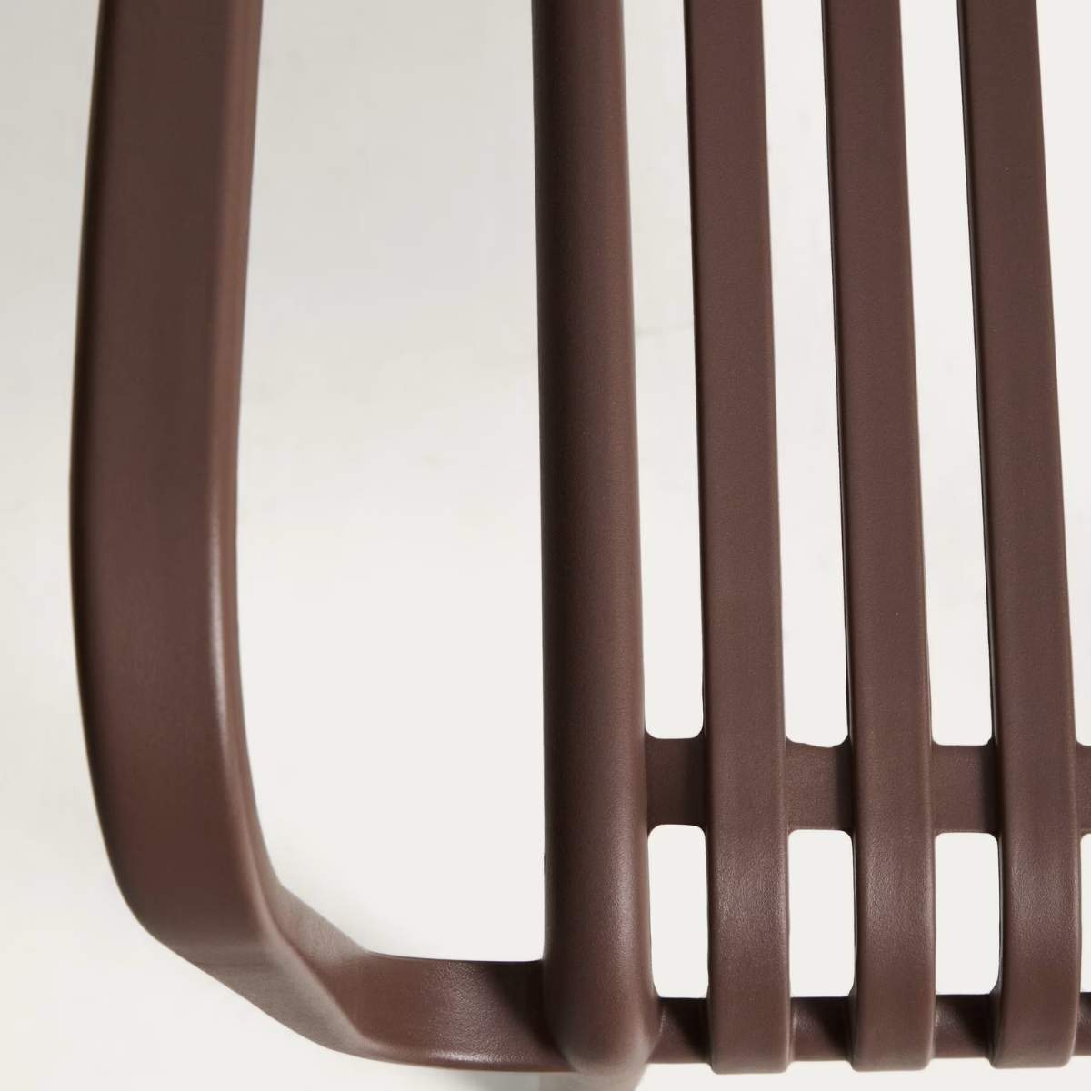 Kave Home Isabellini stackable outdoor chair in terracotta