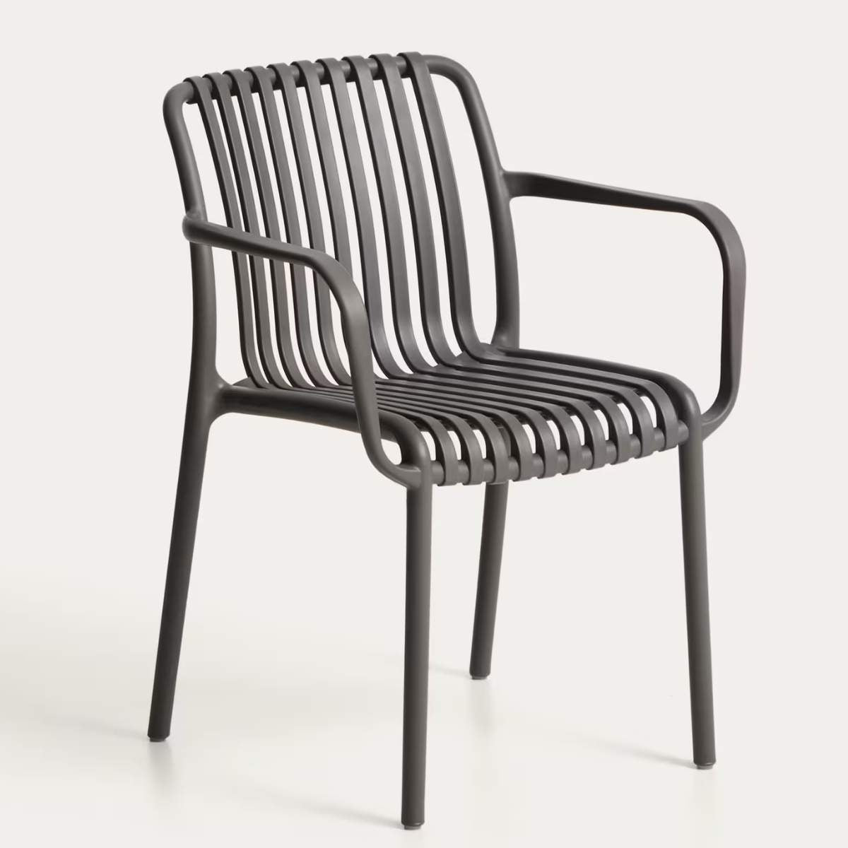 Kave Home Isabellini stackable outdoor chair in terracotta