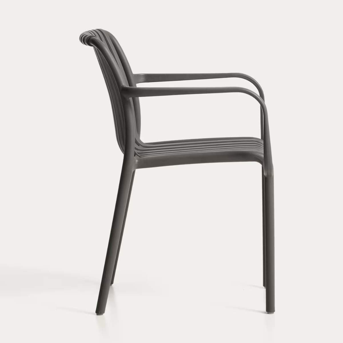Kave Home Isabellini stackable outdoor chair in terracotta