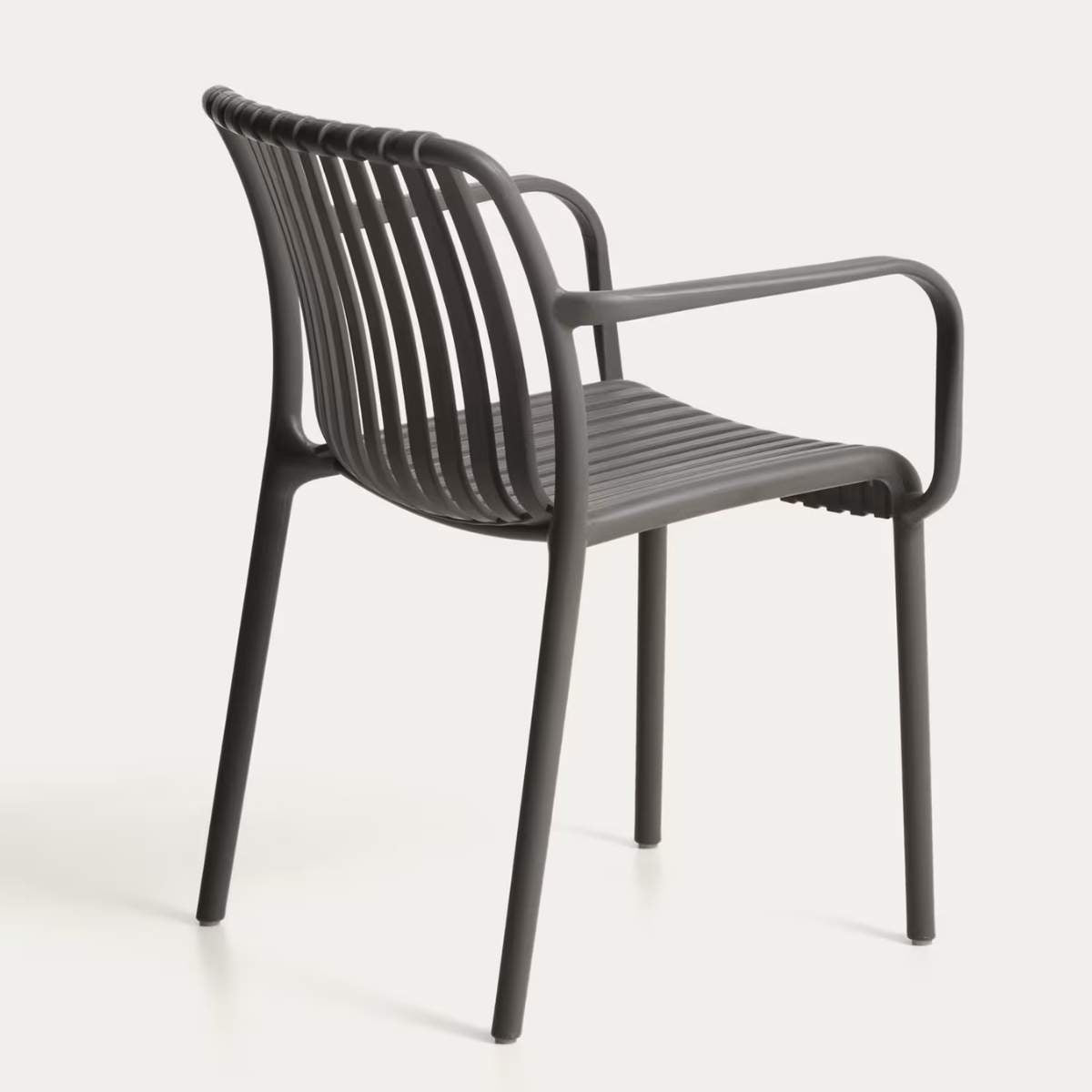 Kave Home Isabellini stackable outdoor chair in terracotta