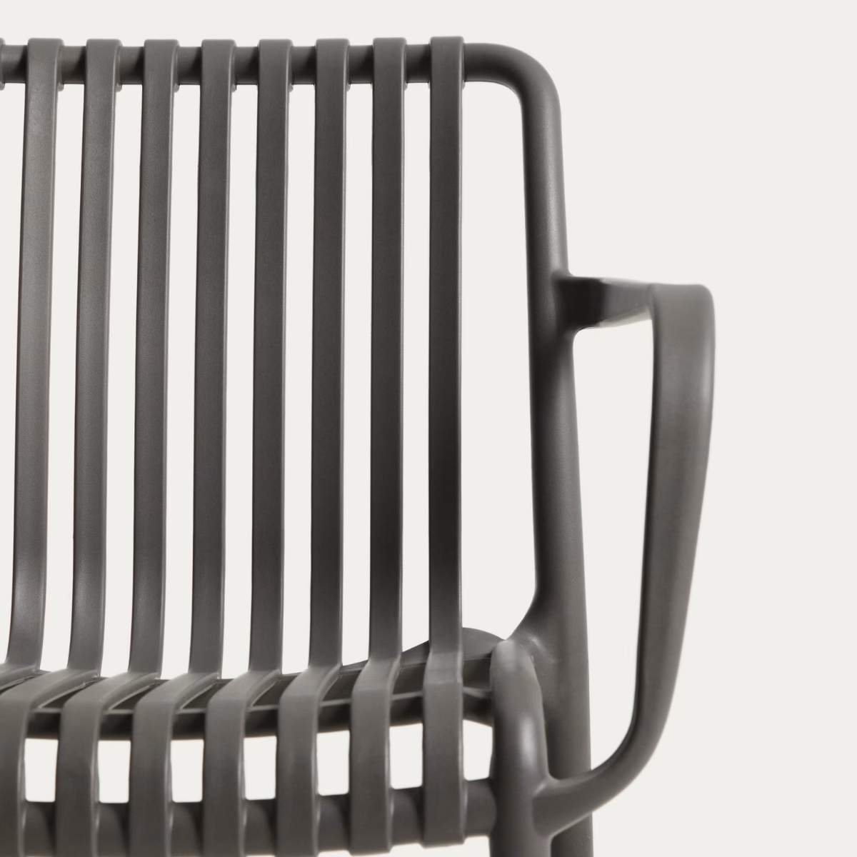 Kave Home Isabellini stackable outdoor chair in terracotta