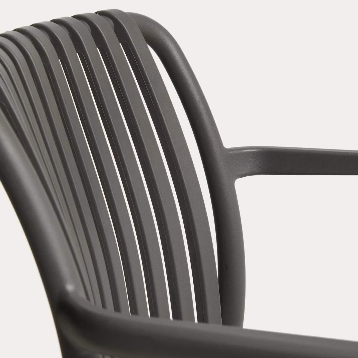 Kave Home Isabellini stackable outdoor chair in terracotta