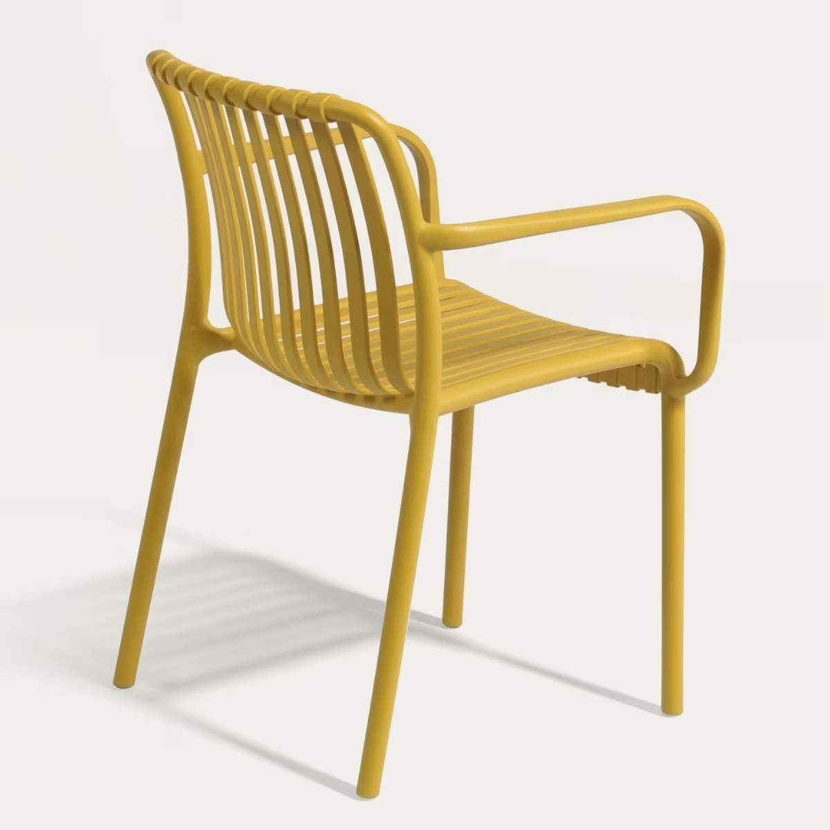 Kave Home Isabellini stackable outdoor chair in terracotta
