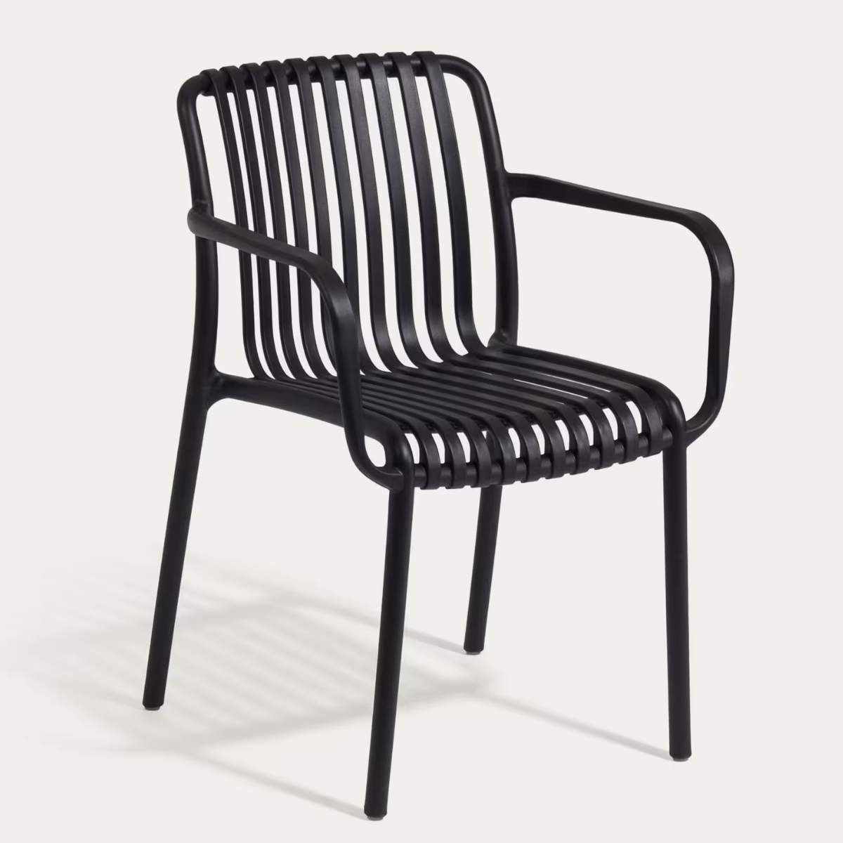Kave Home Isabellini stackable outdoor chair in terracotta
