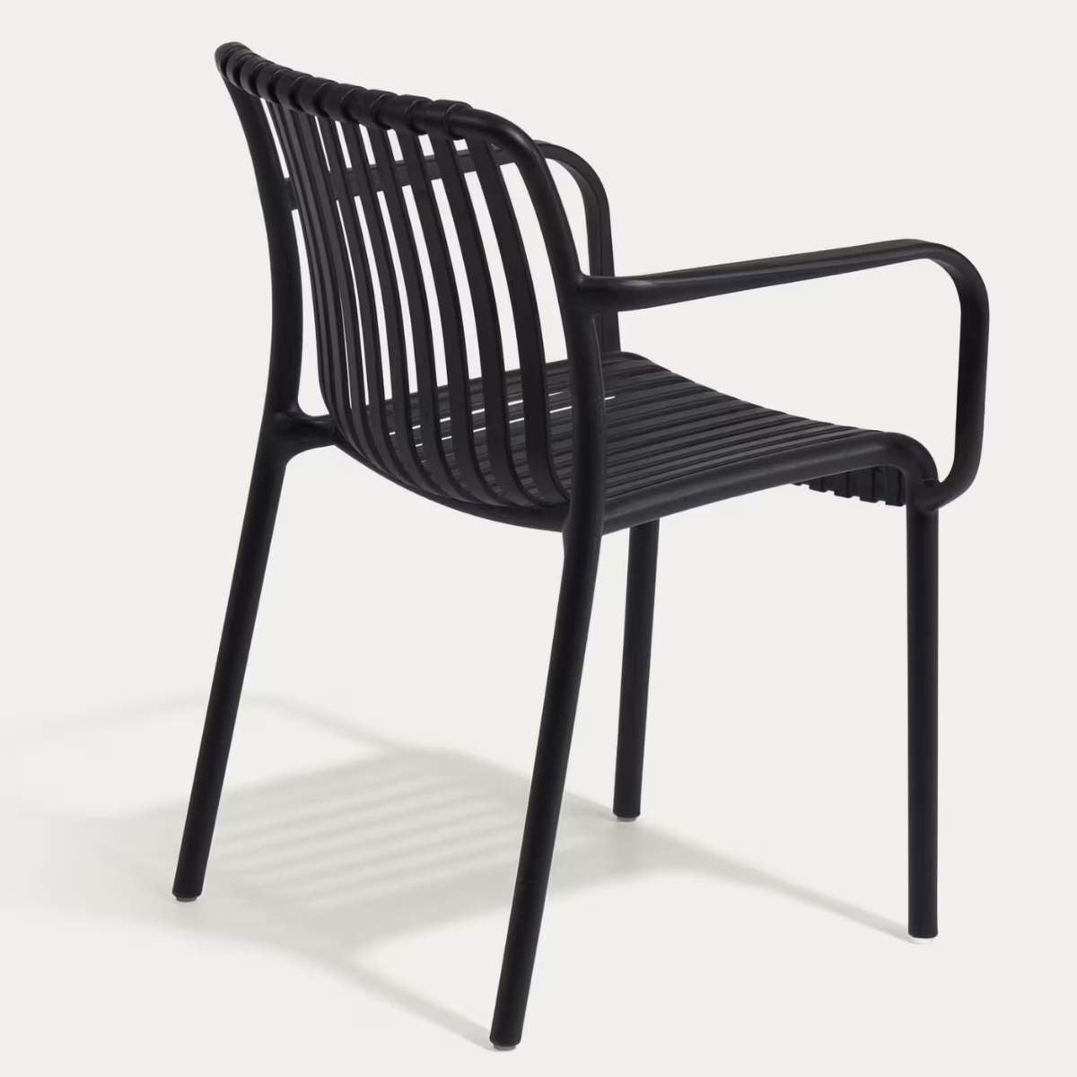 Kave Home Isabellini stackable outdoor chair in terracotta
