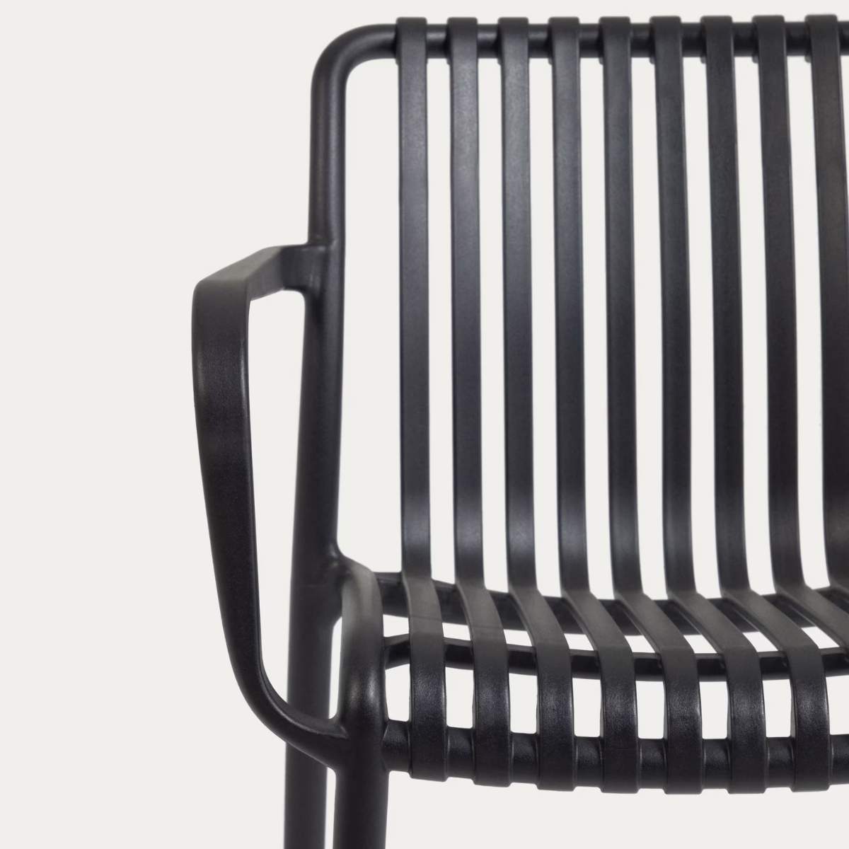 Kave Home Isabellini stackable outdoor chair in terracotta