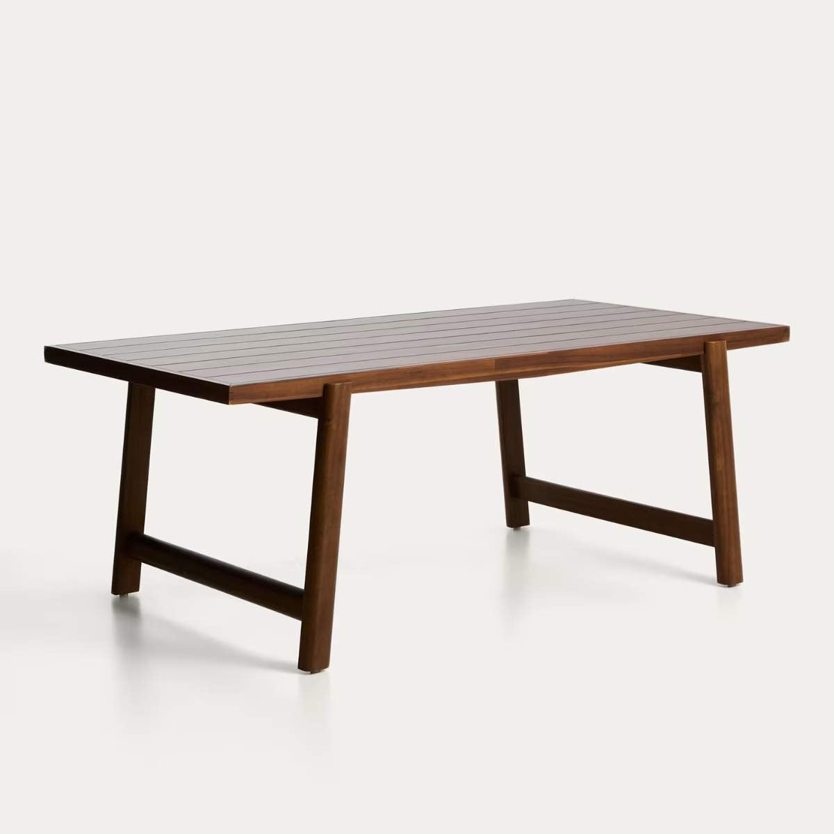 Kave Home Itani outdoor table in solid acacia wood 200 x 100cm FSC 100%