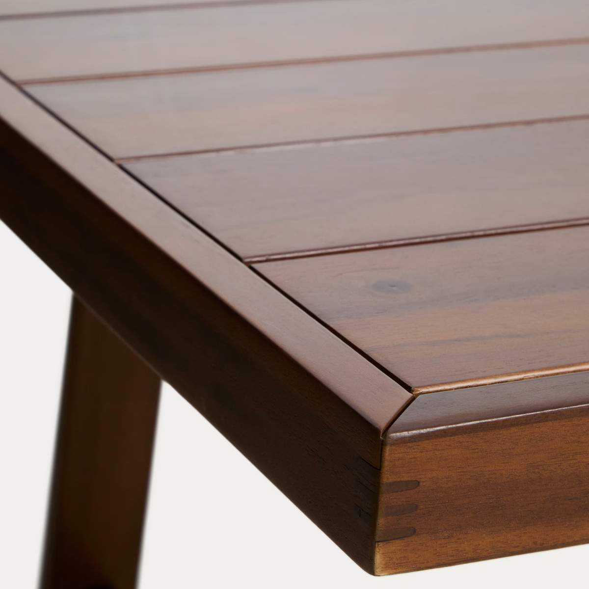 Kave Home Itani outdoor table in solid acacia wood 200 x 100cm FSC 100%
