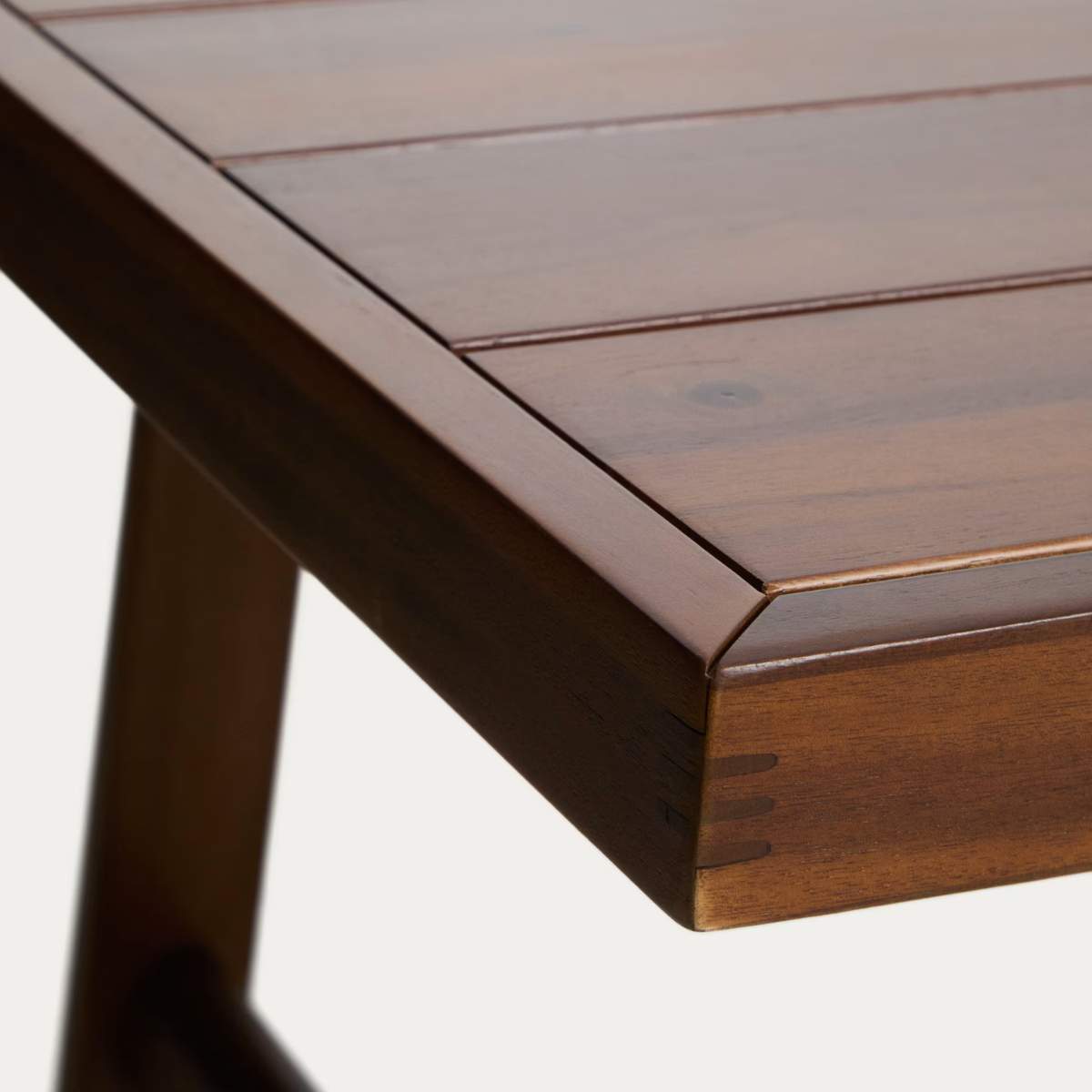 Kave Home Itani outdoor table in solid acacia wood 240 x 100cm FSC 100%