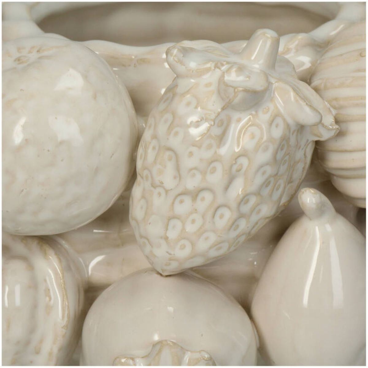 Libra Interiors Ivory Orchard Ceramic Vase Small
