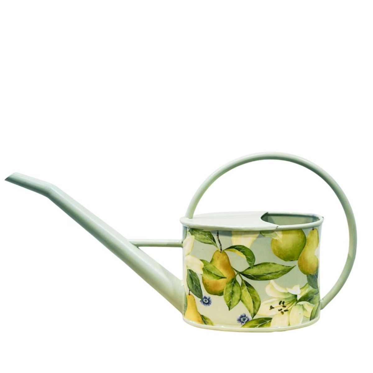 Ivyline Maisie Pear and Lily Metal Watering Can H20cm W43cm