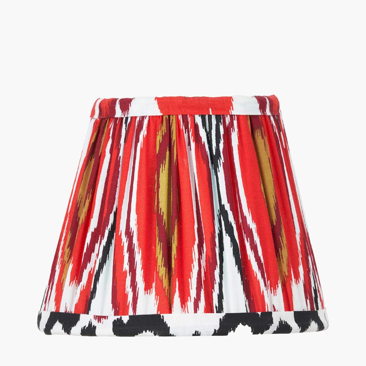 Pacific Lifestyle Izara Patterned Mushroom Pleat Tapered Lampshade