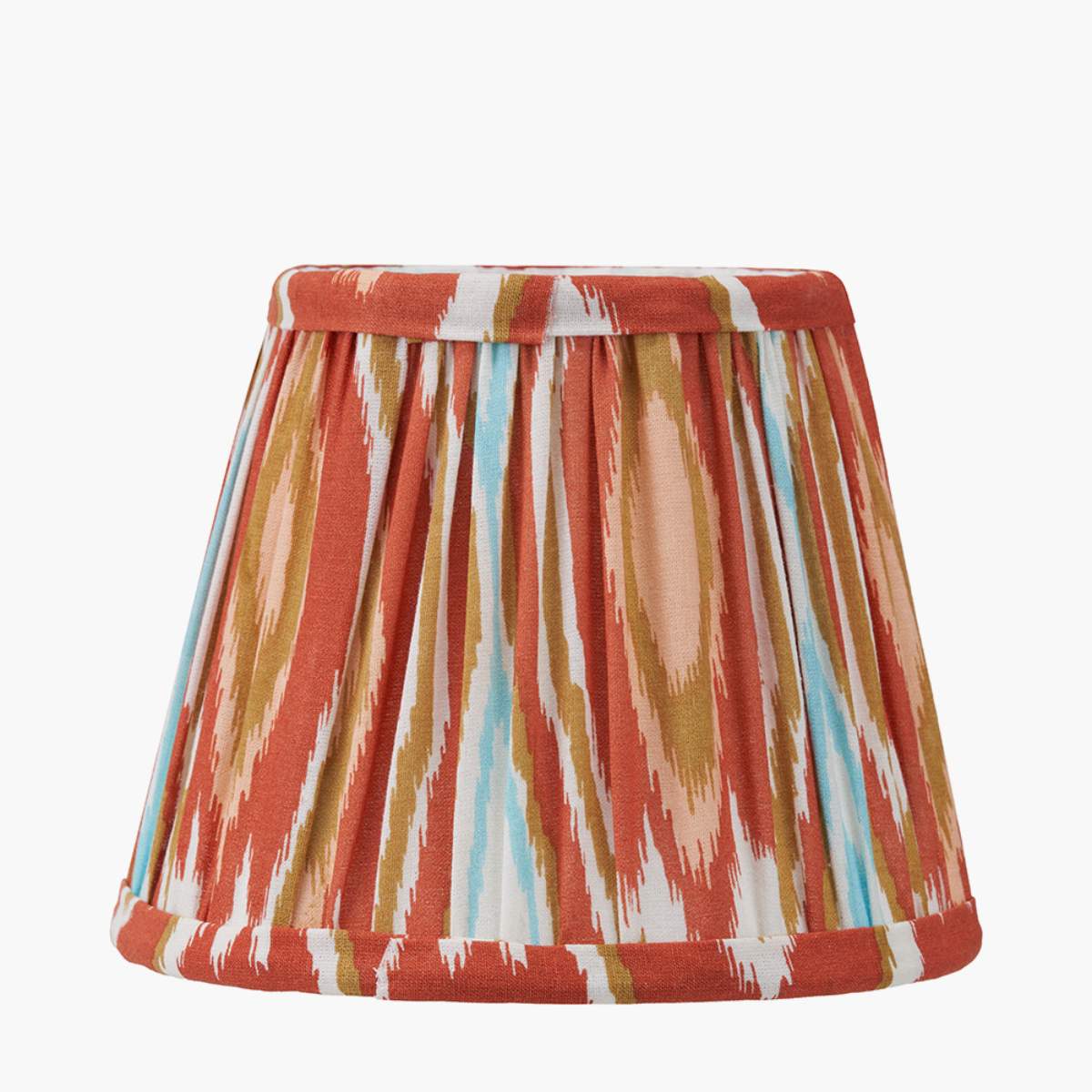 Pacific Lifestyle Izara Patterned Mushroom Pleat Tapered Lampshade