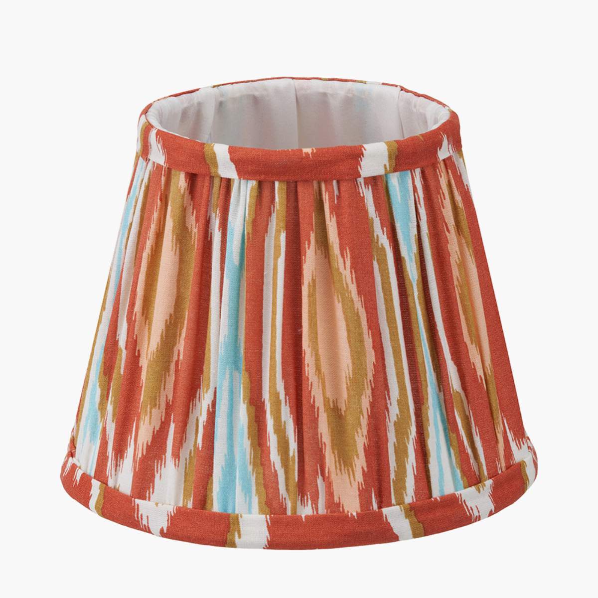 Pacific Lifestyle Izara Patterned Mushroom Pleat Tapered Lampshade