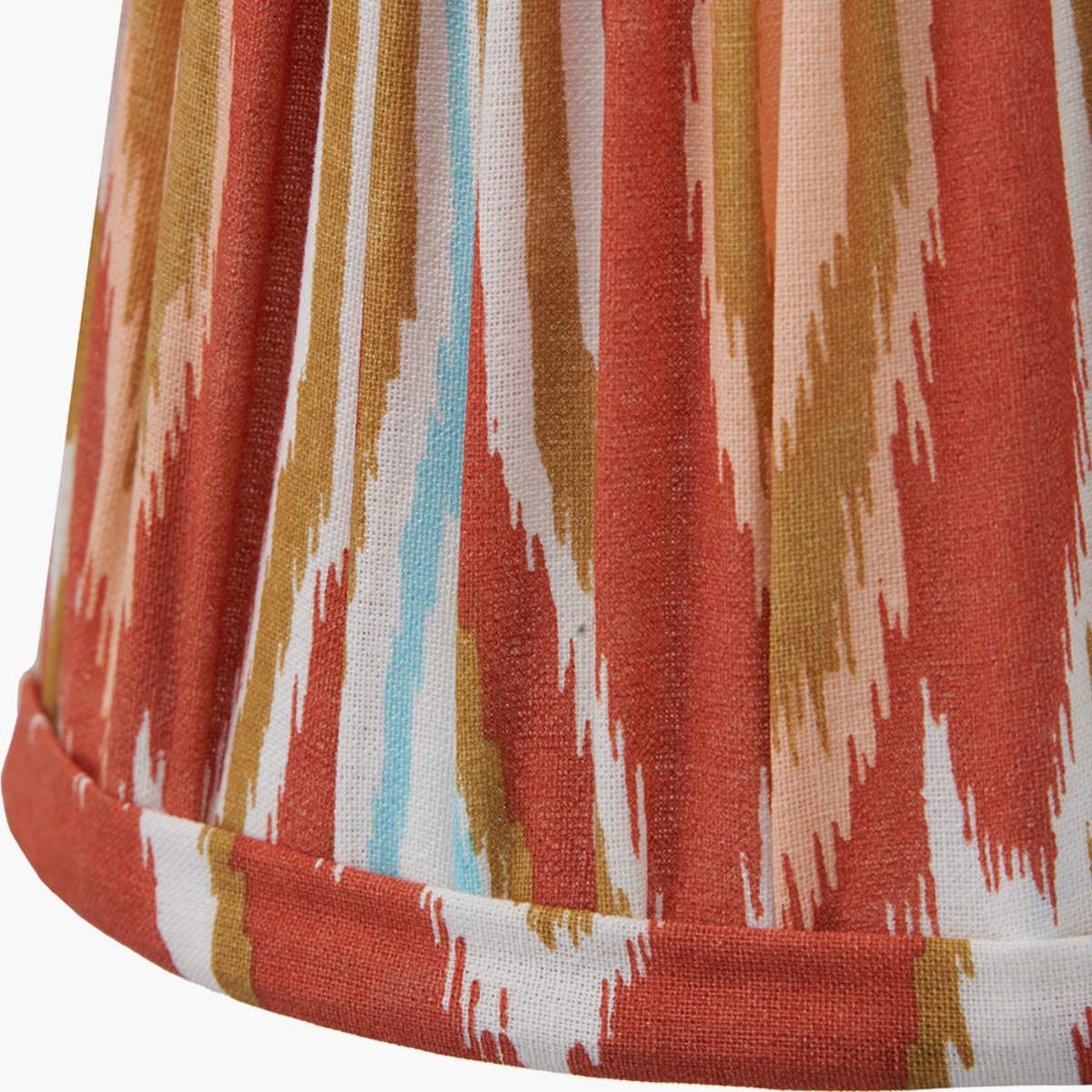 Pacific Lifestyle Izara Patterned Mushroom Pleat Tapered Lampshade