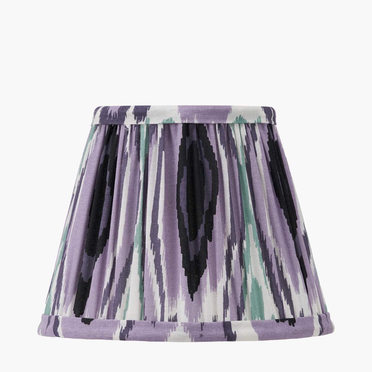 Pacific Lifestyle Izara Patterned Mushroom Pleat Tapered Lampshade