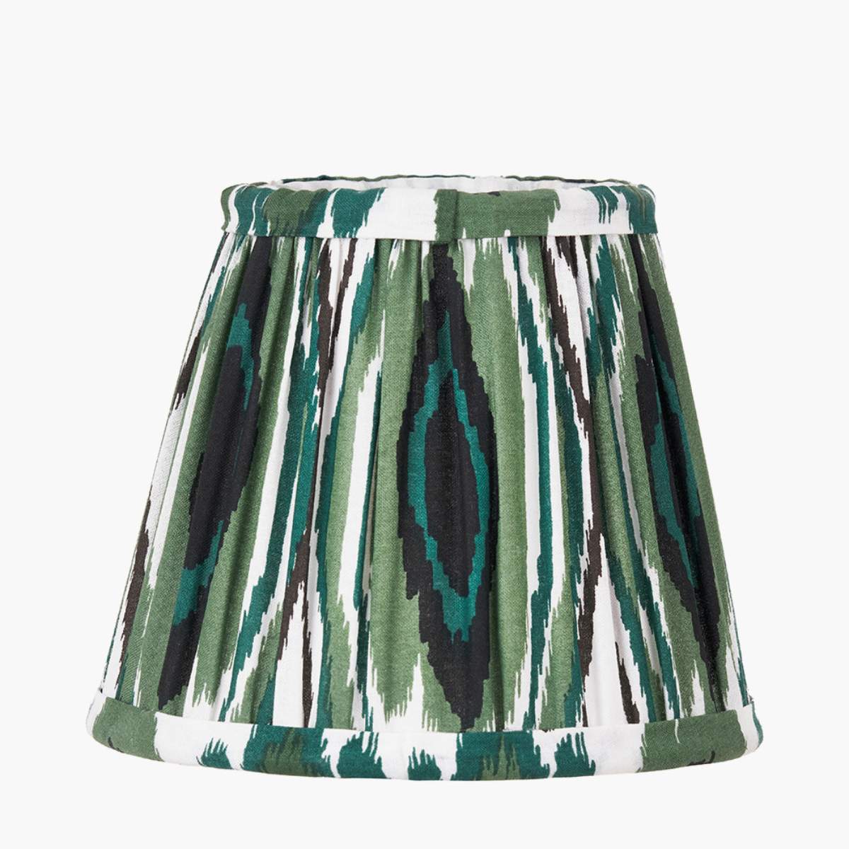 Pacific Lifestyle Izara Patterned Mushroom Pleat Tapered Lampshade