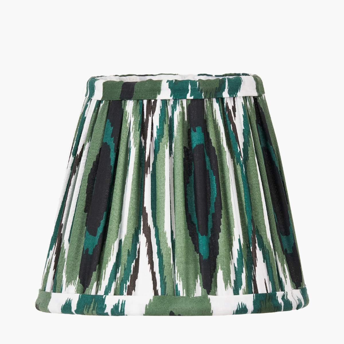 Pacific Lifestyle Izara Patterned Mushroom Pleat Tapered Lampshade