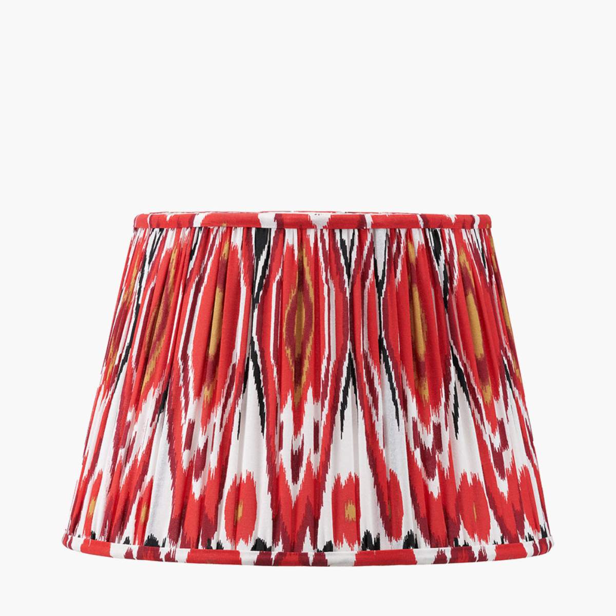 Pacific Lifestyle Izara Patterned Mushroom Pleat Tapered Lampshade