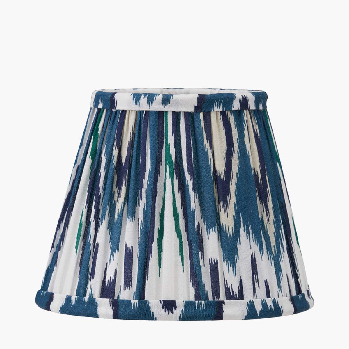 Pacific Lifestyle Izara Patterned Mushroom Pleat Tapered Lampshade