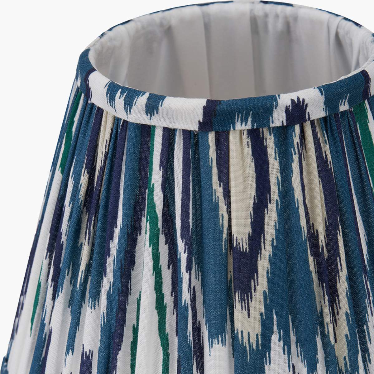 Pacific Lifestyle Izara Patterned Mushroom Pleat Tapered Lampshade
