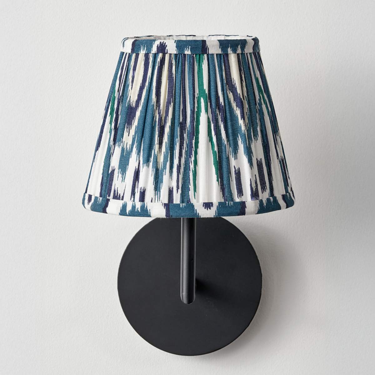 Pacific Lifestyle Izara Patterned Mushroom Pleat Tapered Lampshade