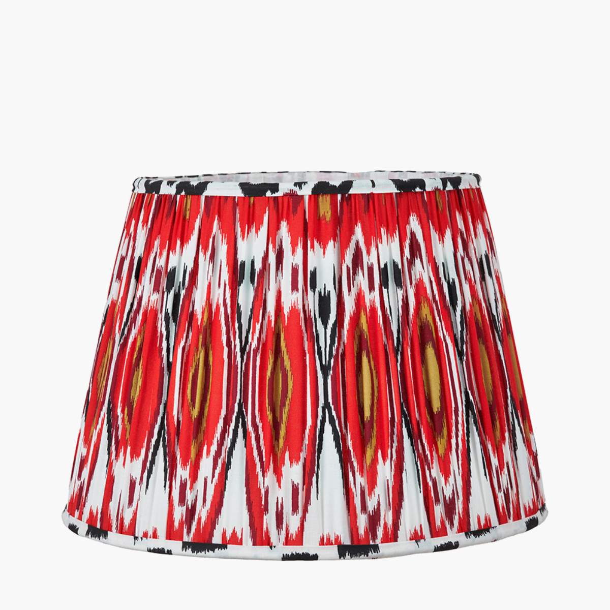 Pacific Lifestyle Izara Patterned Mushroom Pleat Tapered Lampshade