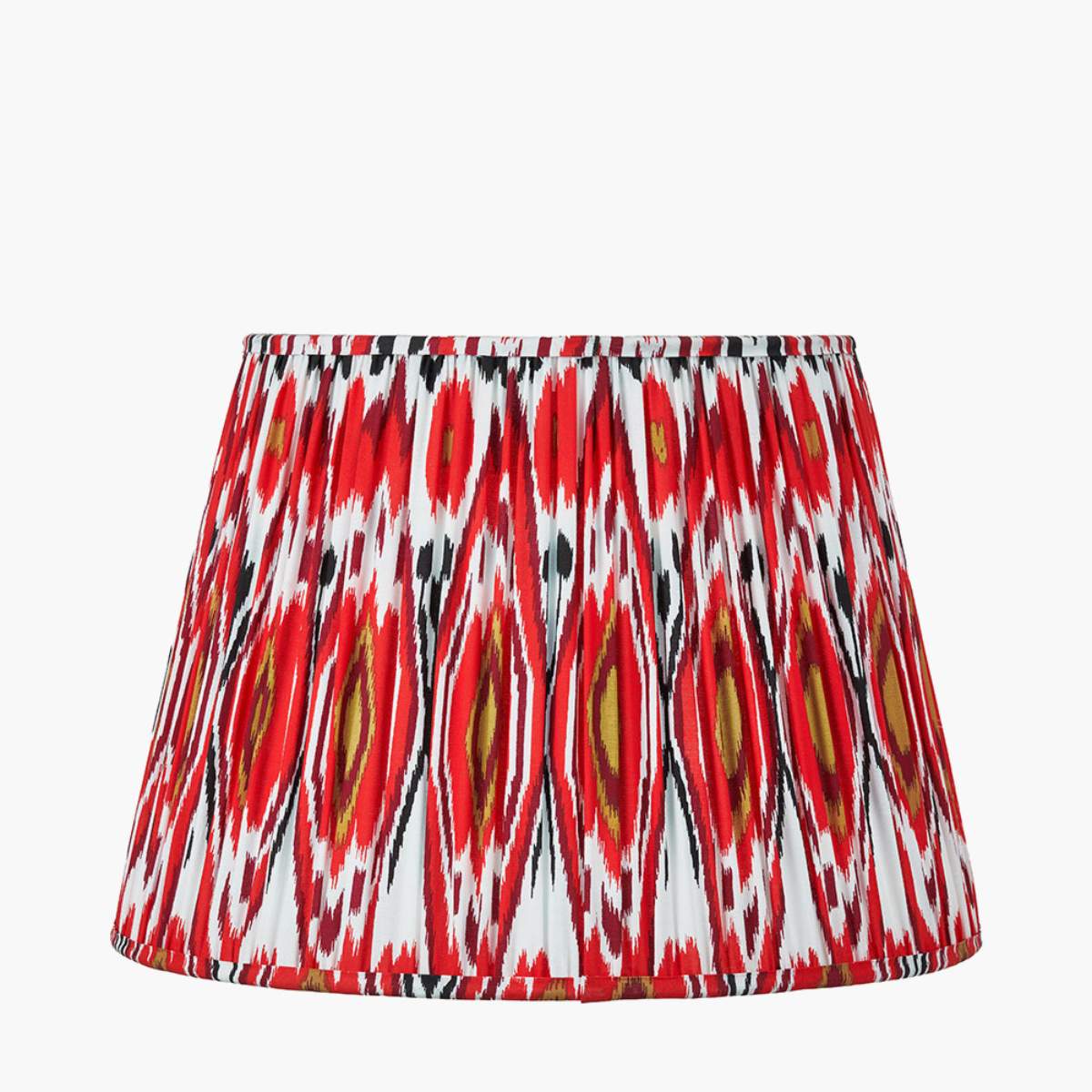 Pacific Lifestyle Izara Patterned Mushroom Pleat Tapered Lampshade