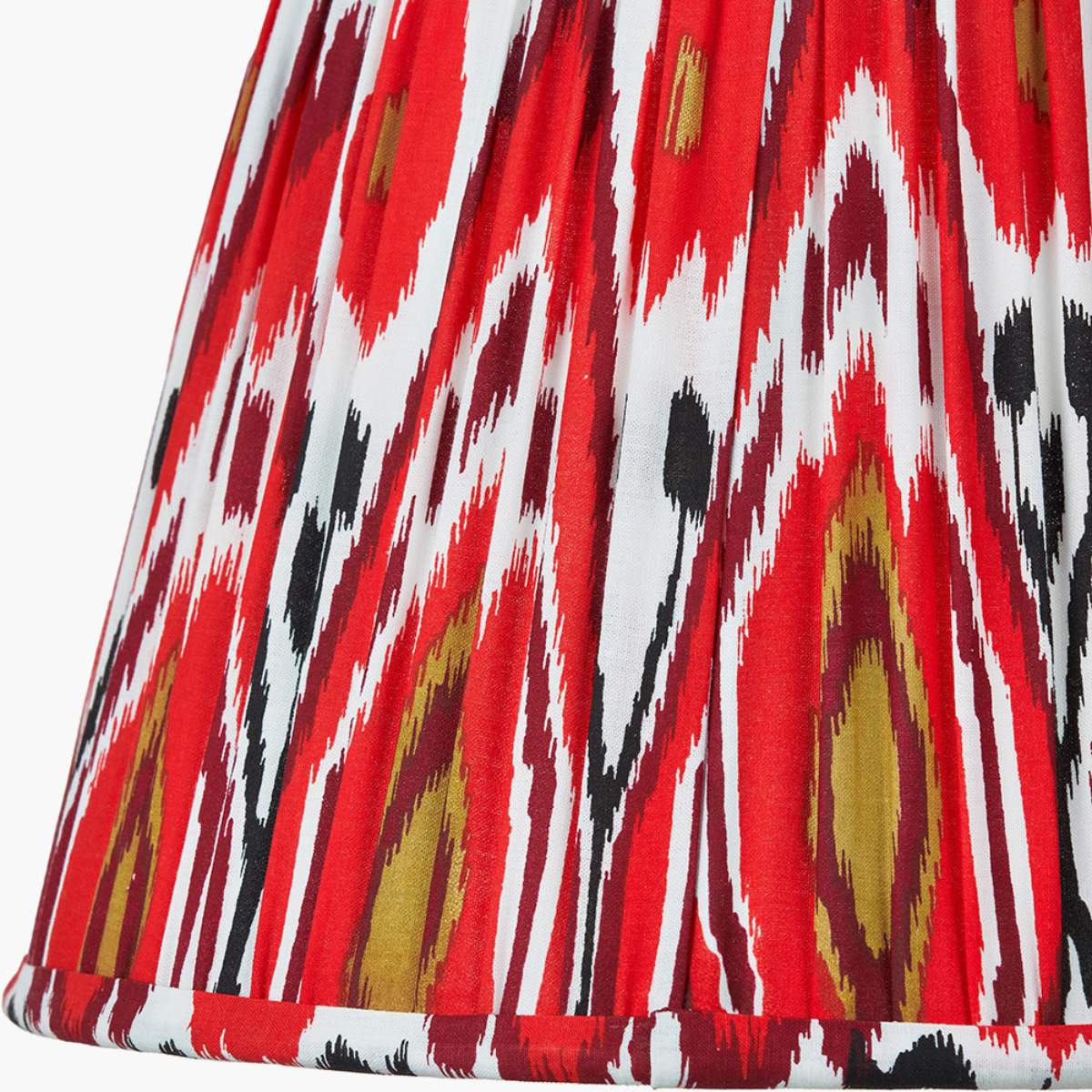 Pacific Lifestyle Izara Patterned Mushroom Pleat Tapered Lampshade
