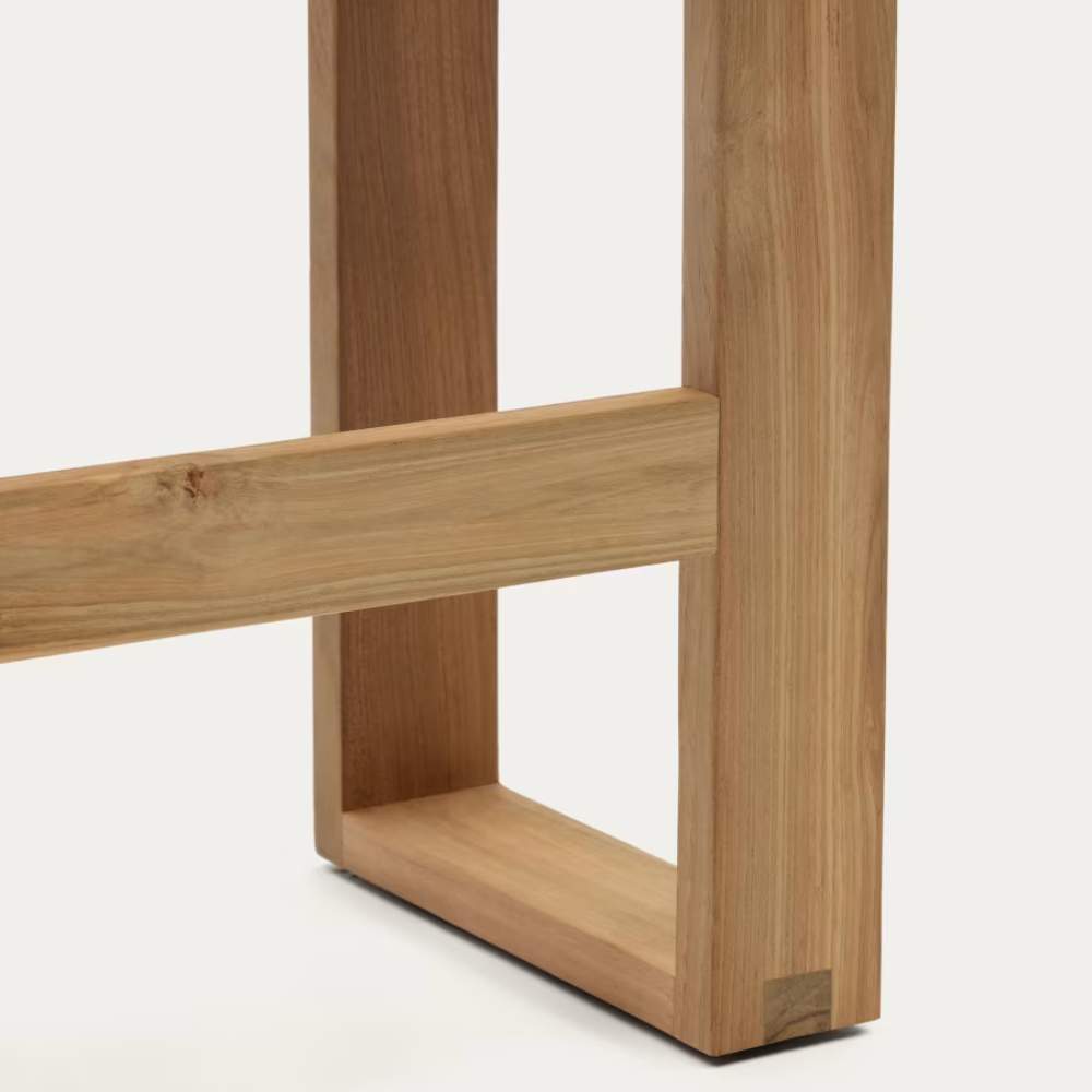 Canadell 130 cm Tall Bench - 100% Outdoor Solid Recycled Teak by Kave Home