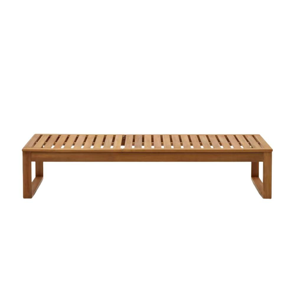 Kave Home Sulamita Outdoor Sun Lounger Made from Solid Acacia Wood FSC 100%