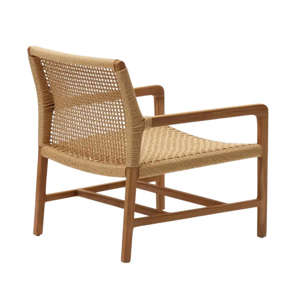 Kave Home Sabolla Armchair in Solid Teak