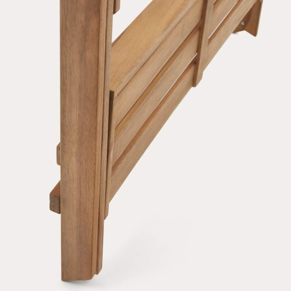 Kave Home Victora Outdoor Shelving Unit - Solid Acacia Wood, 70 x 85 cm, FSC 100%