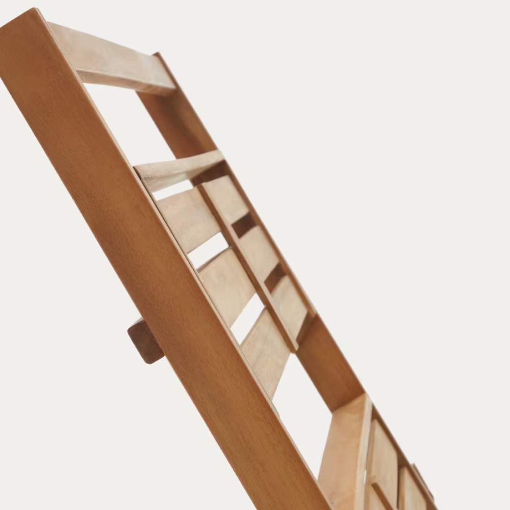 Kave Home Victora Outdoor Shelving Unit - Solid Acacia Wood, 70 x 85 cm, FSC 100%