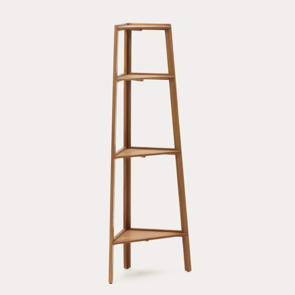 Kave Home Victora Outdoor Shelving Unit - Solid Acacia Wood, 42 x 150 cm, FSC 100%