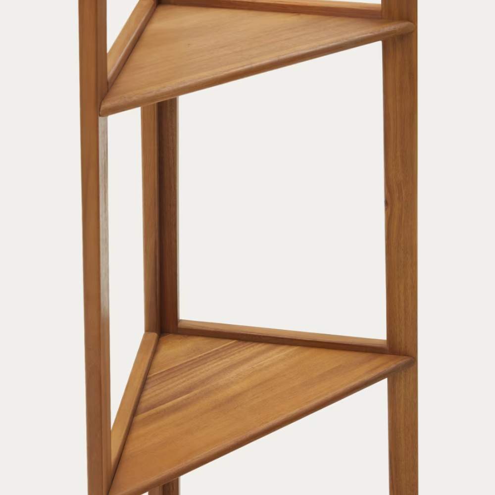 Kave Home Victora Outdoor Shelving Unit - Solid Acacia Wood, 42 x 150 cm, FSC 100%
