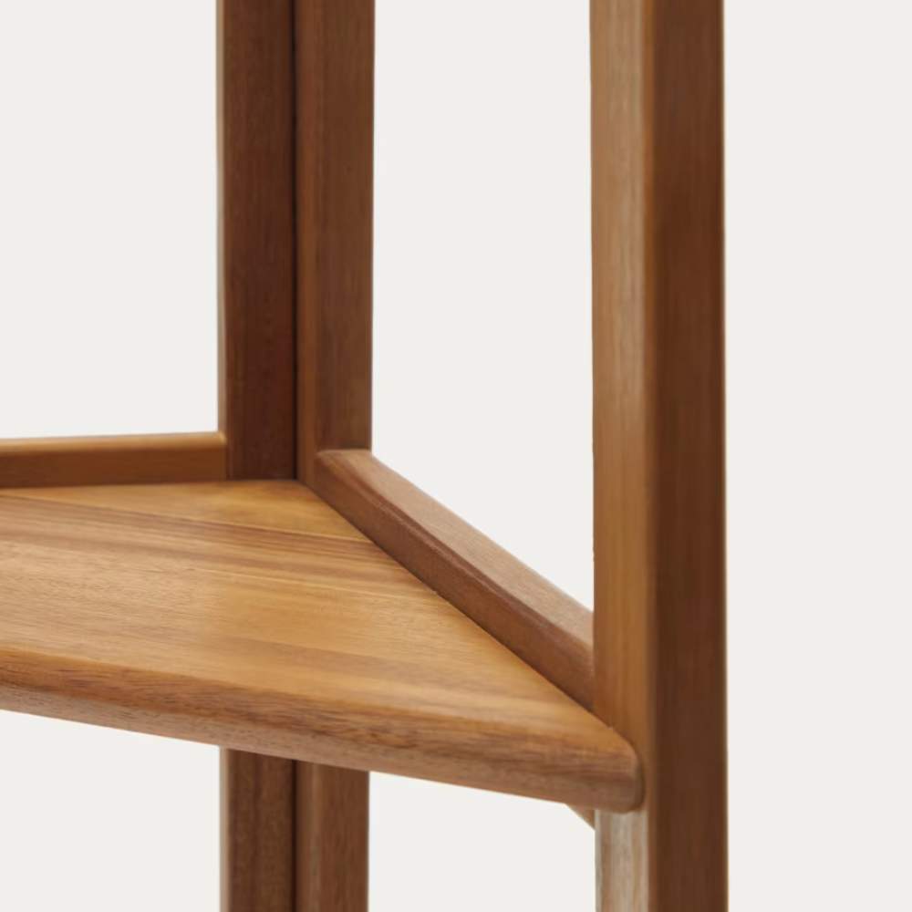 Kave Home Victora Outdoor Shelving Unit - Solid Acacia Wood, 42 x 150 cm, FSC 100%