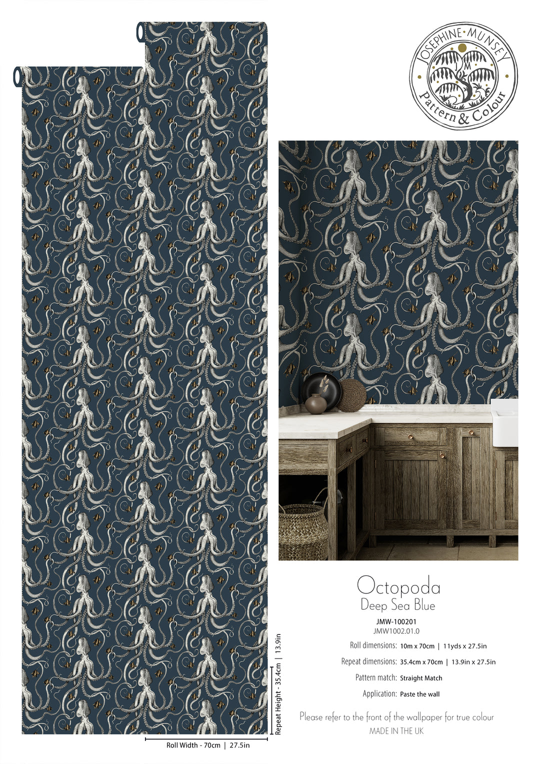Octopoda Wallpaper-Beaumonde
