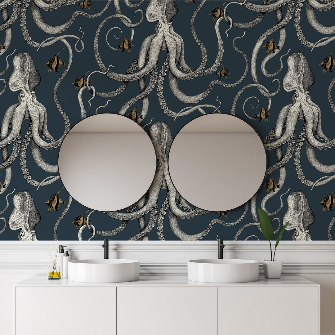 Octopoda Grand Wallpaper-Beaumonde