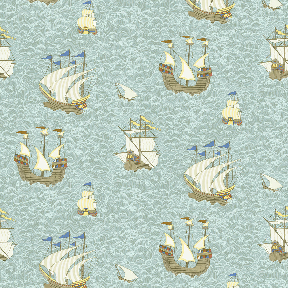 Ships Wallpaper-Josephine Munsey-Beaumonde