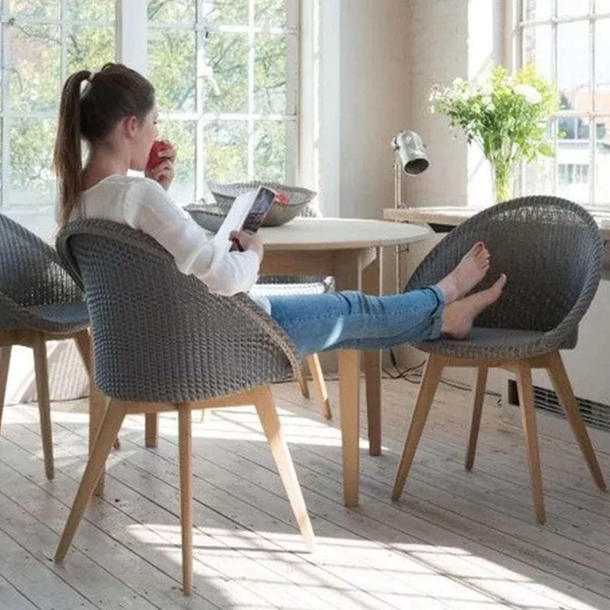 Vincent Shepherd Jack Dining Chair with Oak Legs