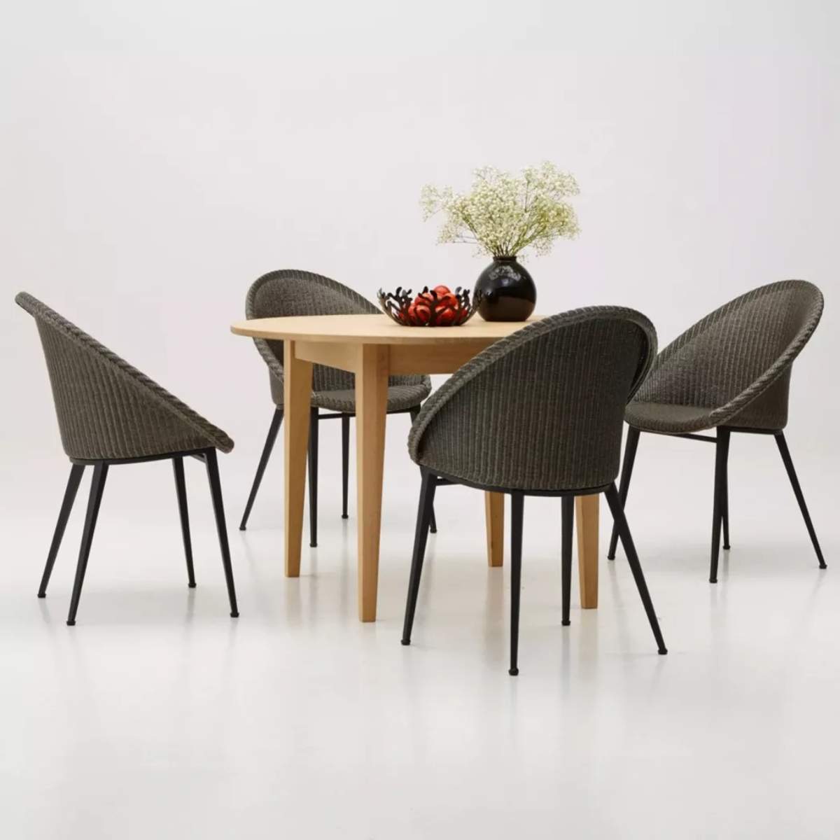 Vincent Shepherd Jack Dining Chair with Steel Base