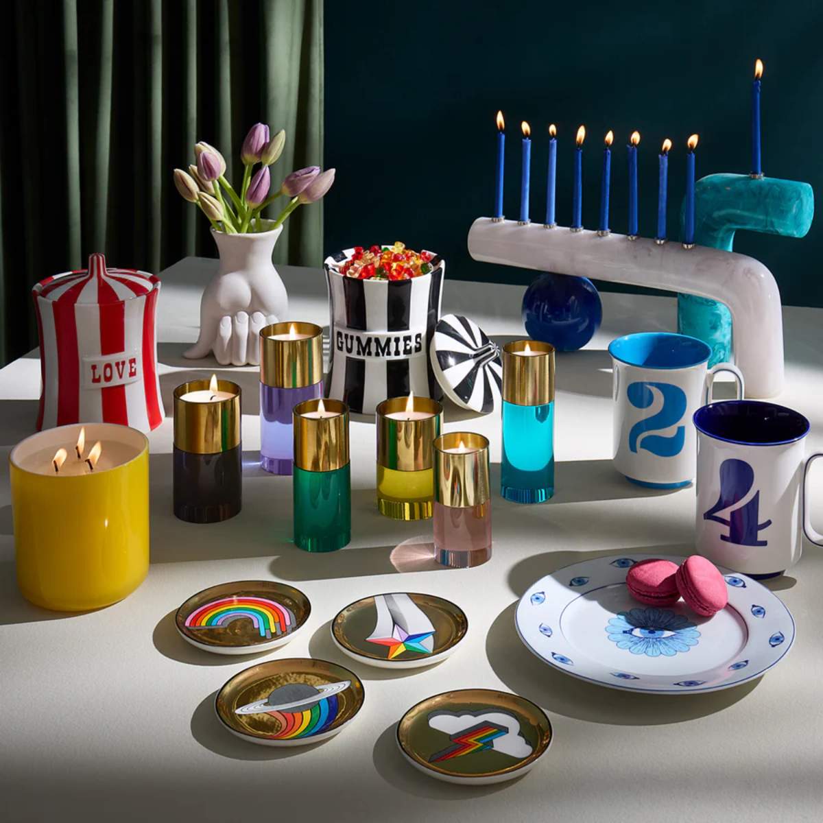 Jonathan Adler Jacques Candle Holder Set