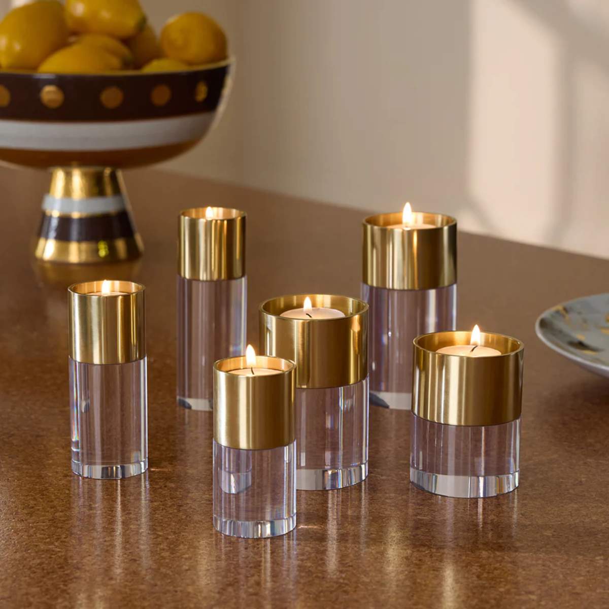 Jonathan Adler Jacques Candle Holder Set