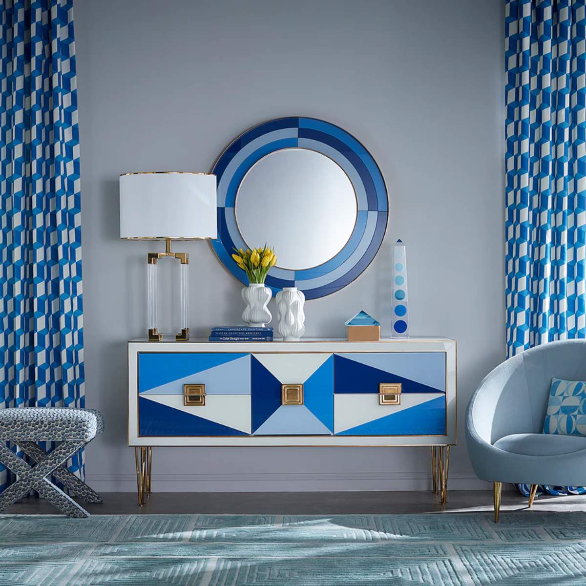 Jonathan Adler Jacques Column Table Lamp