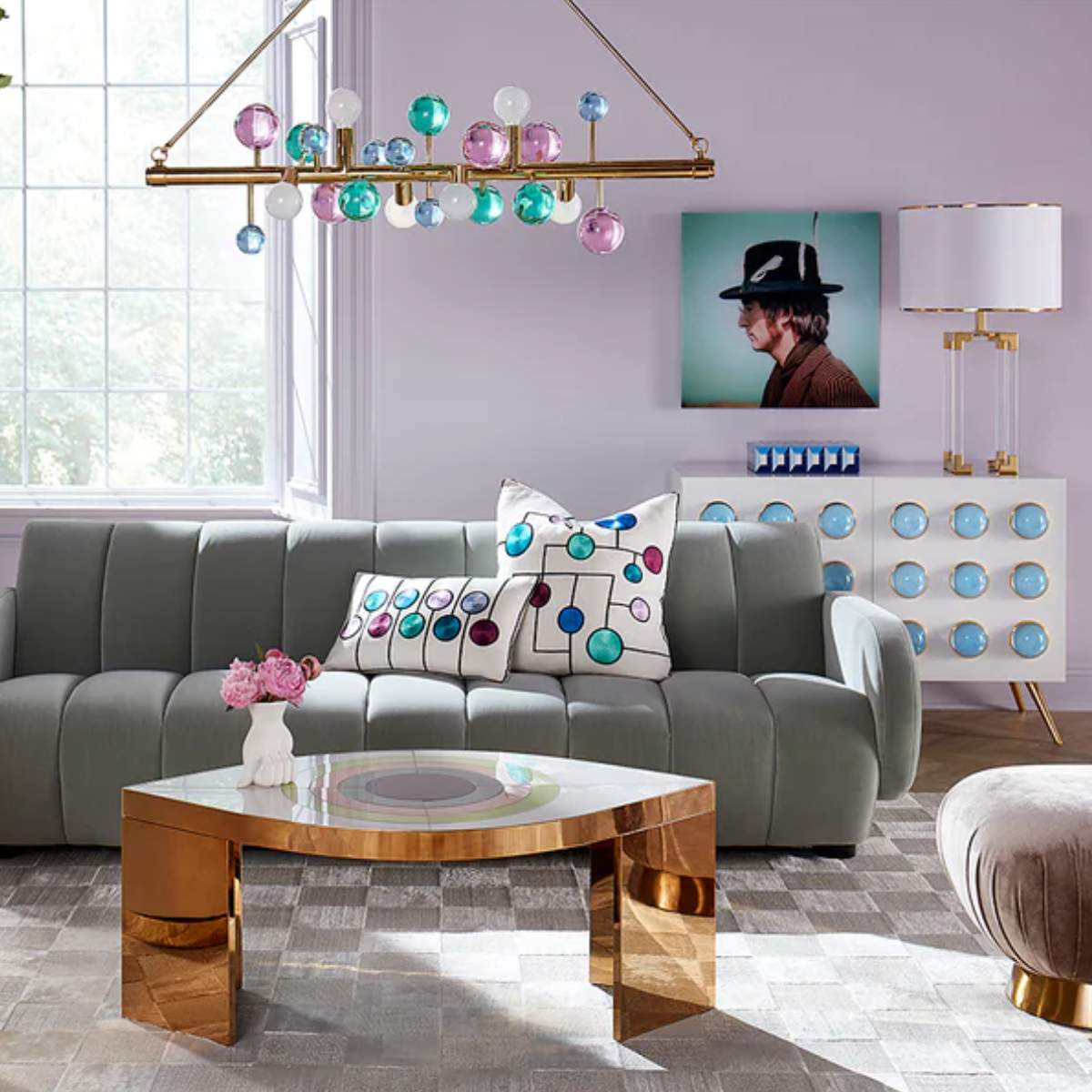Jonathan Adler Jacques Column Table Lamp