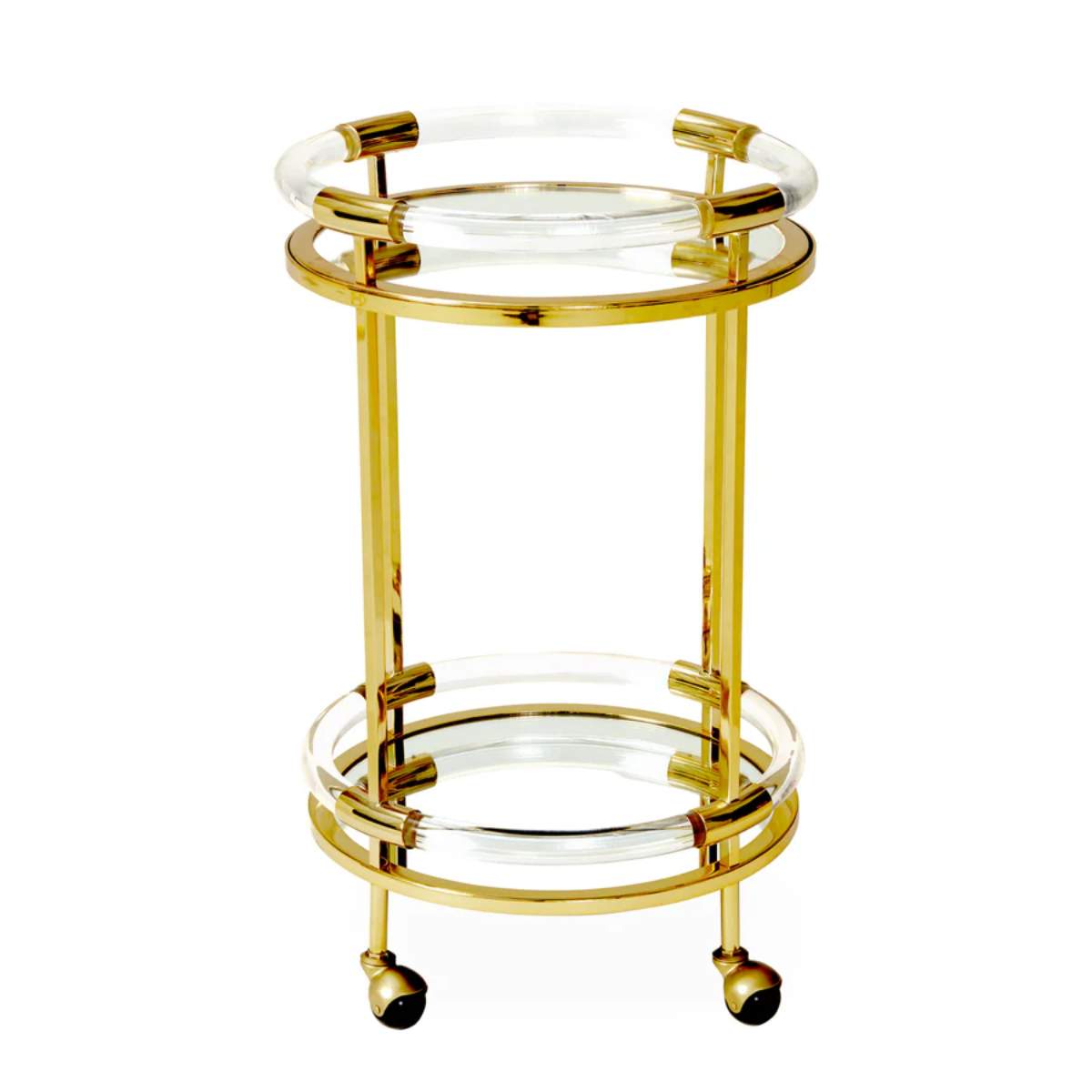 Jonathan Adler Jacques Round Bar Cart