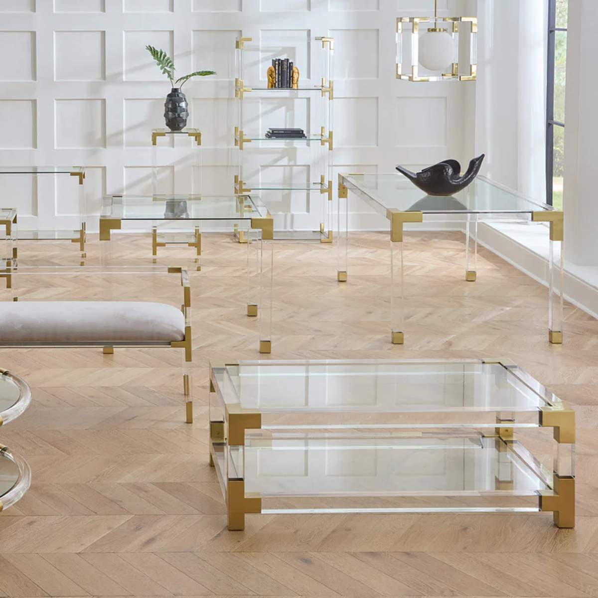 Jonathan Adler Jacques Round Cocktail Table
